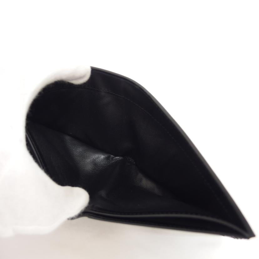 SAINT LAURENT サンローラン/タイニーカサンドラ/二つ折り財布/ブラック/607727//112*/Aランク/04