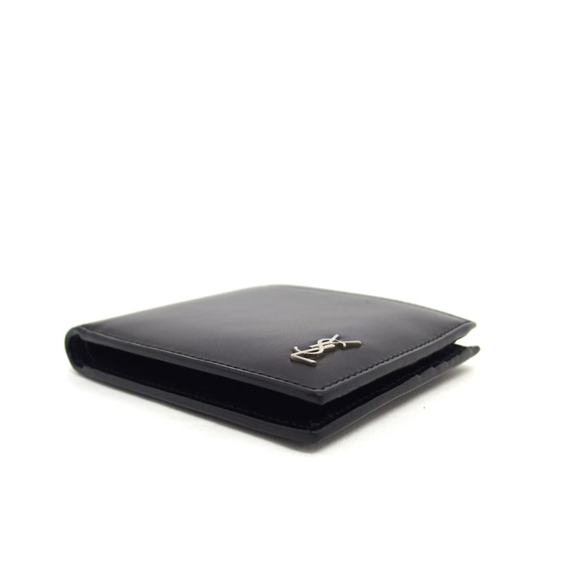 SAINT LAURENT サンローラン/タイニーカサンドラ/二つ折り財布/ブラック/607727//112*/Aランク/04