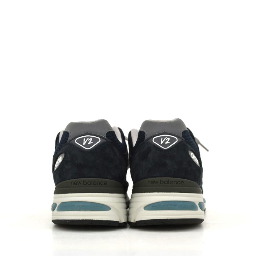 NB ニューバランス/991V2/ネイビー/U991NV2//サイズ:UK表記10 1/2/ABランク/75