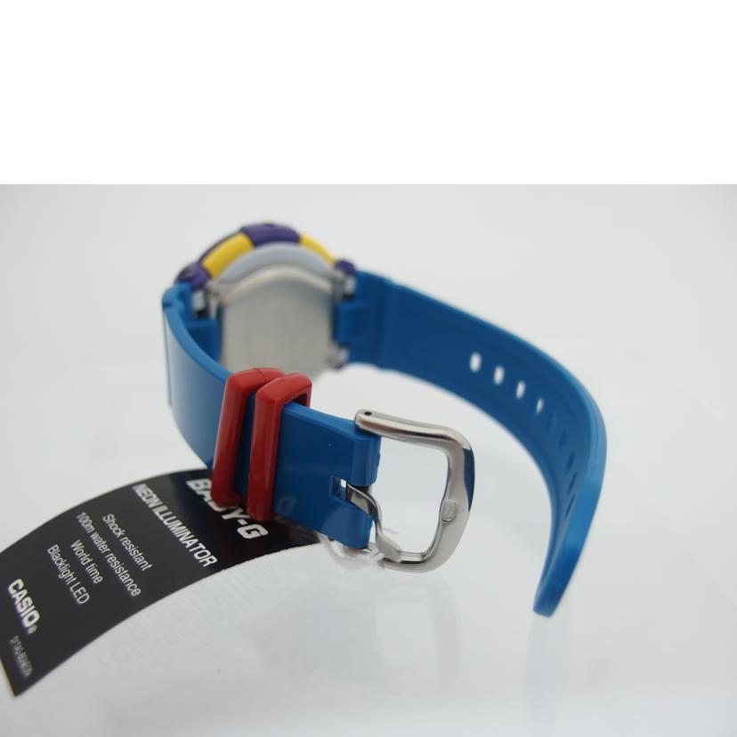 CASIO カシオ/Baby-G/クレイジーネオンシリーズ/デジアナウォッチ/クォーツ/ブルー/BGA-131-6BDR//Aランク/04