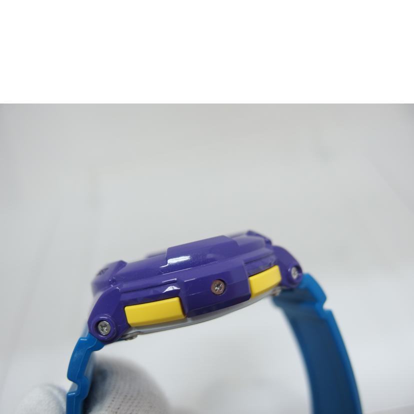 CASIO カシオ/Baby-G/クレイジーネオンシリーズ/デジアナウォッチ/クォーツ/ブルー/BGA-131-6BDR//Aランク/04