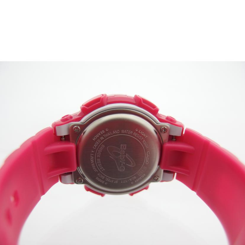 CASIO カシオ/Baby-G/ネオンマリンシリーズ/デジアナウォッチ/クォーツ/ピンク/BGA-171-4B1DR//Aランク/04