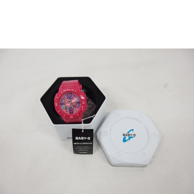 CASIO カシオ/Baby-G/ネオンマリンシリーズ/デジアナウォッチ/クォーツ/ピンク/BGA-171-4B1DR//Aランク/04