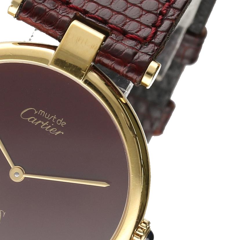 Cartier カルティエ/マストヴァンドーム ヴェルメイユ/クォーツ//170*****/ABランク/75