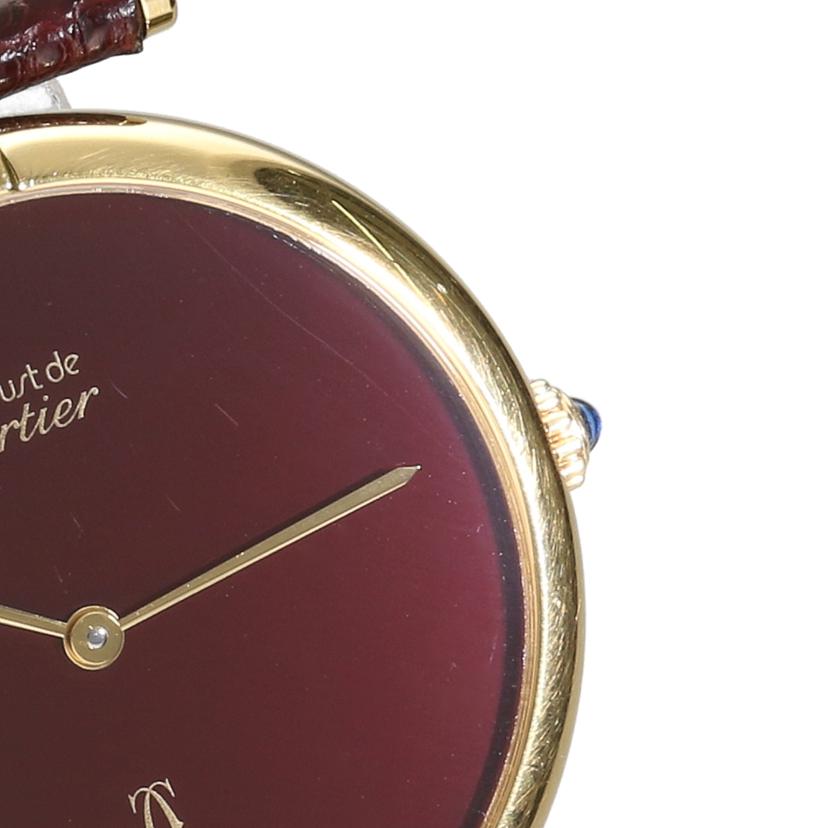 Cartier カルティエ/マストヴァンドーム ヴェルメイユ/クォーツ//170*****/ABランク/75