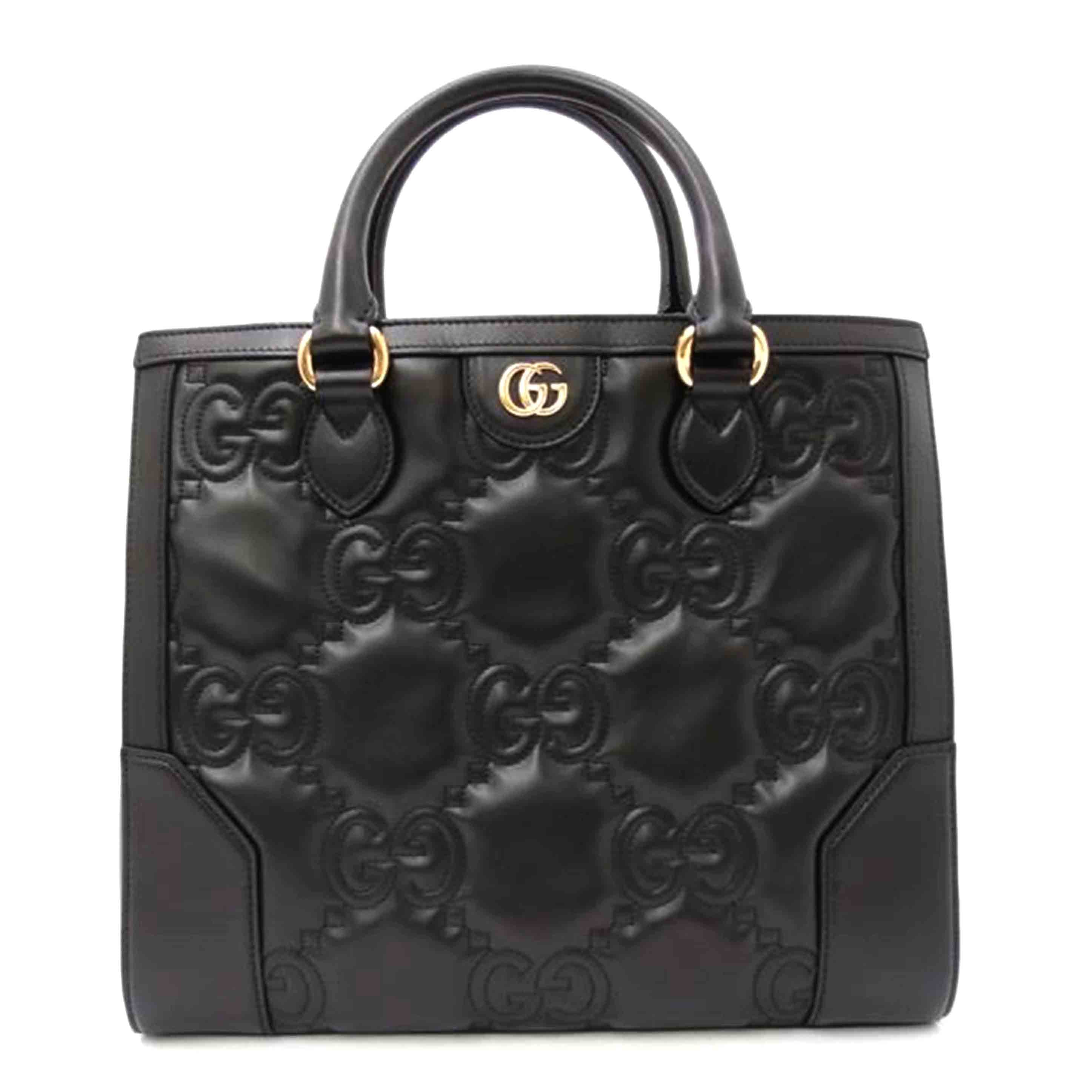GUCCI グッチ/GGマトラッセ2wayトート/ブラック/728236//525***/SAランク/69