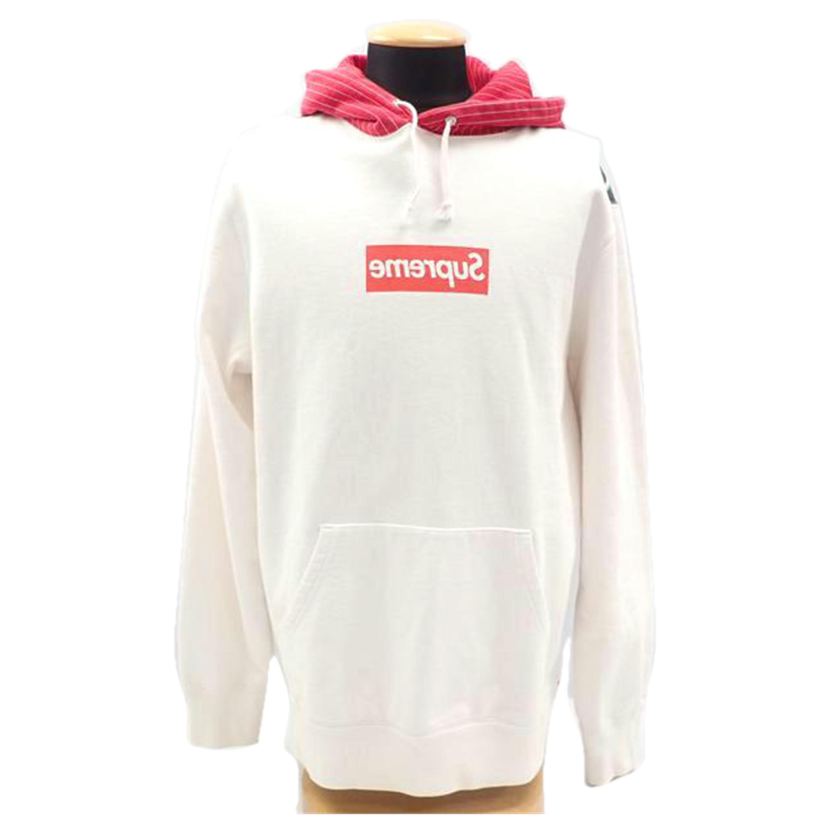 COMME des GARÇONS SHIRT SUPREME フード付きパーカ Supreme×COMME des GARCONS SHIRT Box Logo Hooded Sweatshirt