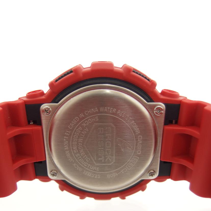 CASIO カシオ/G-SHOCKコンビネーションモデル/デジアナウォッチ/クォーツ/GA-100B-4ADR//Aランク/04