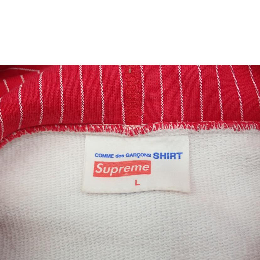 Supreme×COMMEdesGARCONS Supreme×COMMEdesGARCONS/★Supreme×COMMEdesGARCONSコラボBoxLogoプルオーバーパーカー//L/Bランク/62