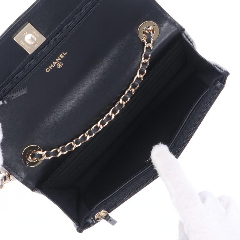 CHANEL シャネル/トレンディCC/マトラッセチェーンショルダーバッグ/ウォレット//NHU*****/SAランク/91