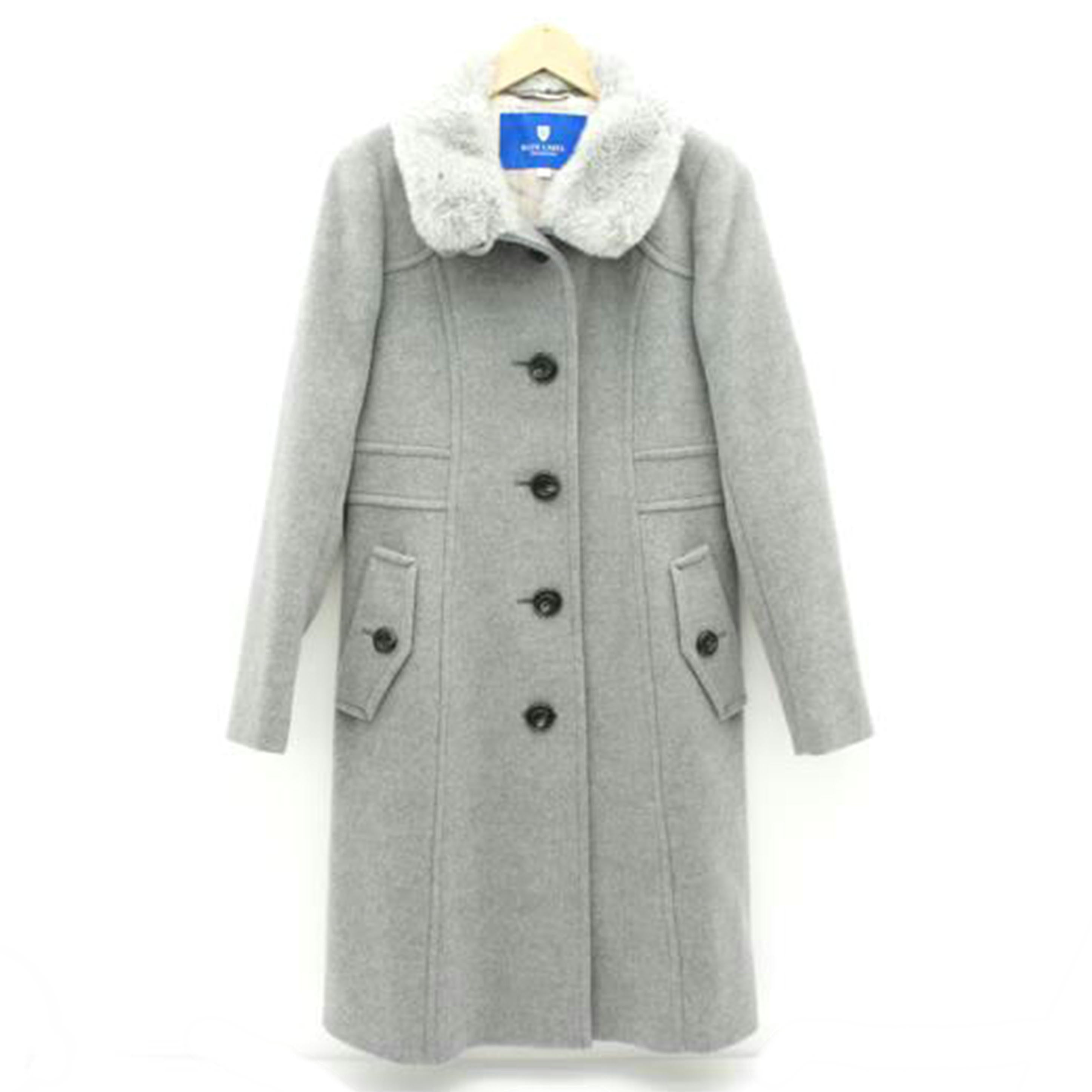 CRESTBRIDGE BLUELABEL クレストブリッジブルーレーベル/ファインウールスタンドカラーコート/55B07-420-08//Aランク/09