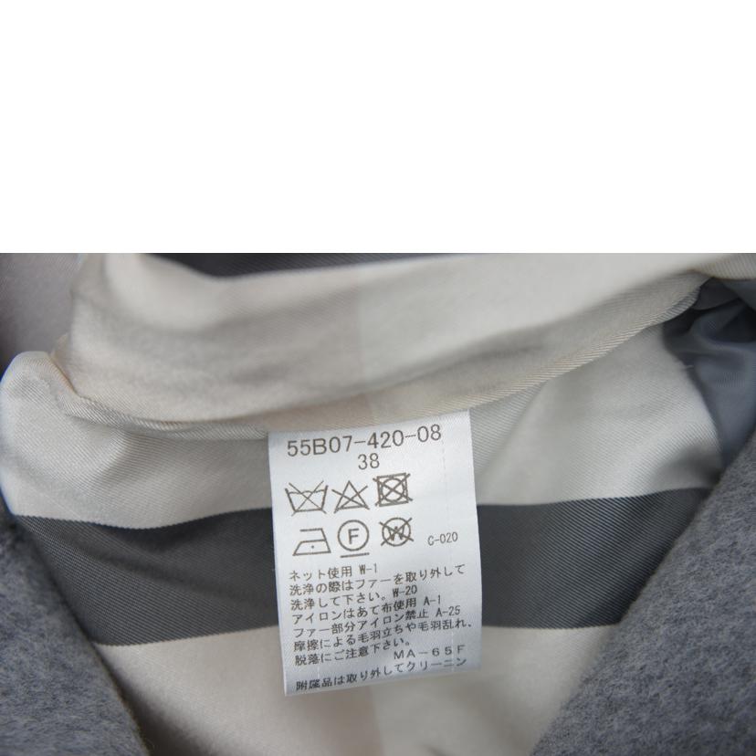 CRESTBRIDGE BLUELABEL クレストブリッジブルーレーベル/ファインウールスタンドカラーコート/55B07-420-08//Aランク/09