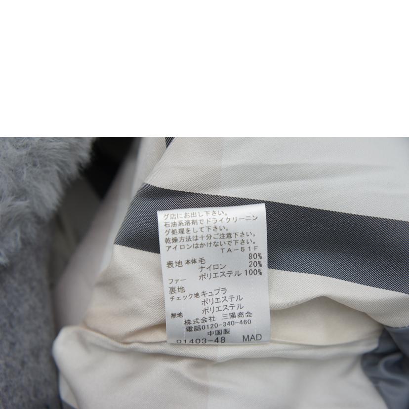 CRESTBRIDGE BLUELABEL クレストブリッジブルーレーベル/ファインウールスタンドカラーコート/55B07-420-08//Aランク/09