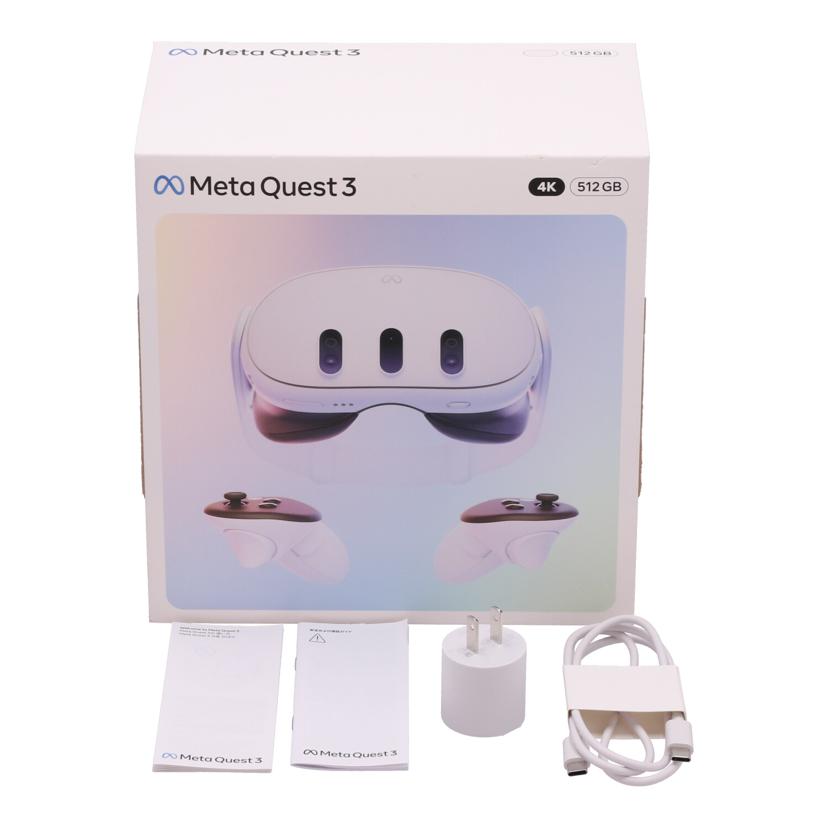 META メタ/VR Meta Quest3/899-00594-01//2G0YC5ZH3G01CK/Bランク/75