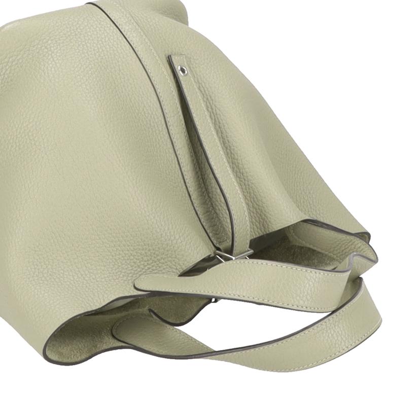 HERMES エルメス/ピコタンロック22/トリヨンクレマンス/セージ//X/Aランク/91