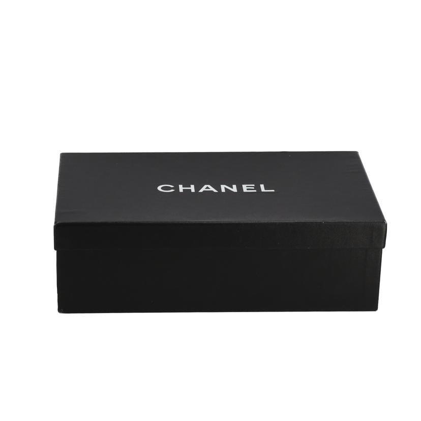 CHANEL シャネル CHANEL ラウンドトゥハイヒール黒 コーデュロイ レディース 23.5㎝/ラウンドトゥハイヒール黒/37C/コーデュロイ//Bランク/37