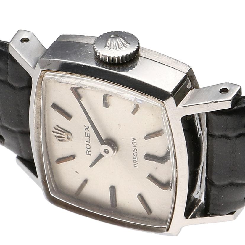 ROLEX ロレックス/プレシジョン手巻き/レディース/シルバー文字盤//301***/Bランク/75