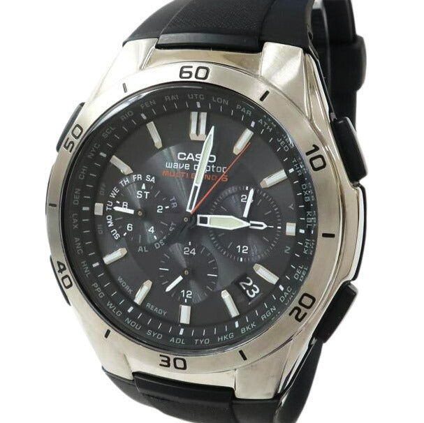 CASIO カシオ/wave ceptor ソーラー電波時計/WVQ-M410-1AJF//Aランク/65