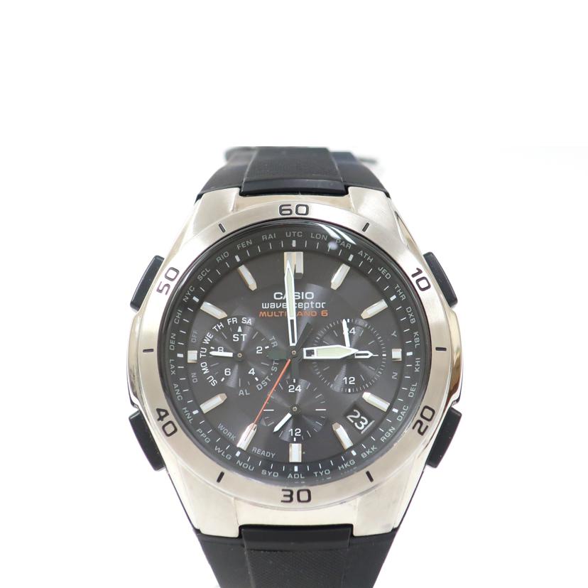 CASIO カシオ/wave ceptor ソーラー電波時計/WVQ-M410-1AJF//Aランク/65