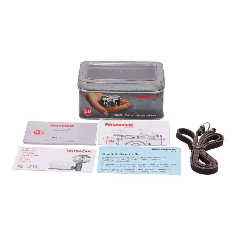 MINOX ミノックス/ミニチュアデジタルカメラ/DCC Leica M3(5.0)//89018713/ABランク/62
