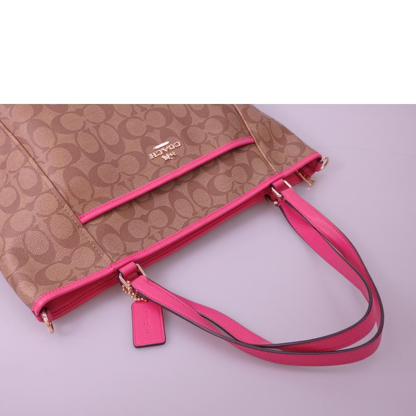 COACH コーチ/シグネチャーショルダーバッグ/F33998//A16**/Bランク/76