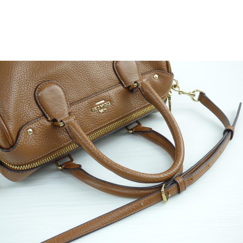 COACH コーチ/レザー2WAYボストンバッグ/F36677//K15**/ABランク/64