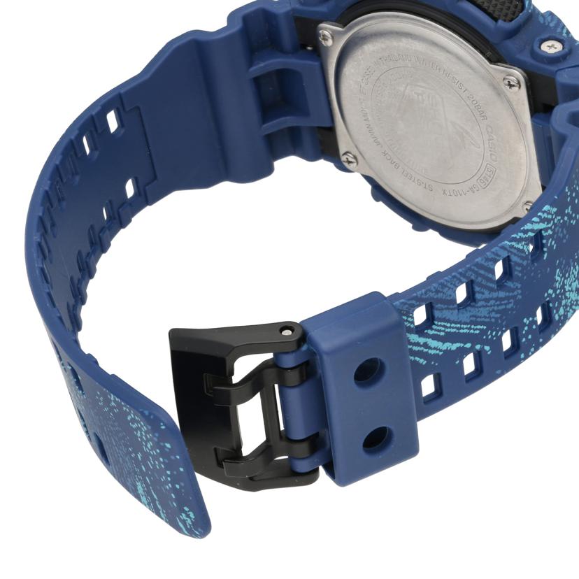 CASIO カシオ/G-SHOCK/MistTexture/ ブルー/ アナデジ/GA-110TX//514*/Aランク/70