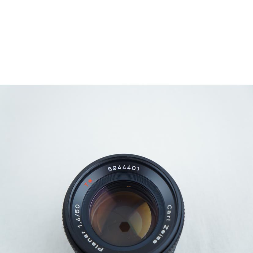 CONTAX コンタックス/交換レンズ/Planar 50mm F1.4 T* AE//594401/ABランク/67