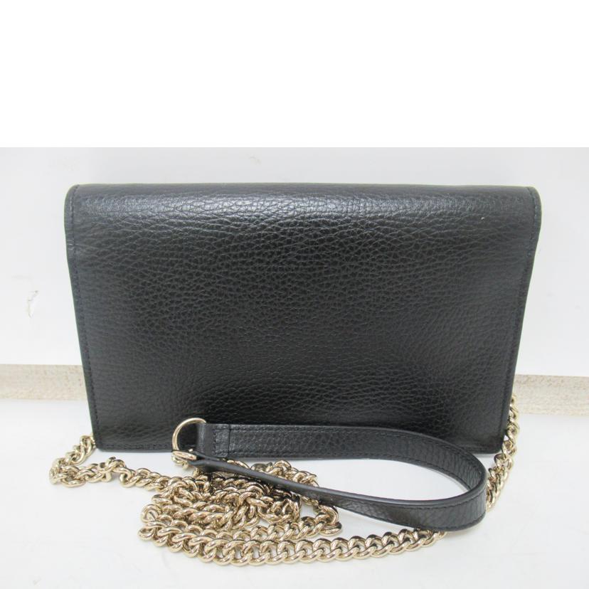 GUCCI/ チェーンウォレット/レザー/510314//206*/ABランク/63