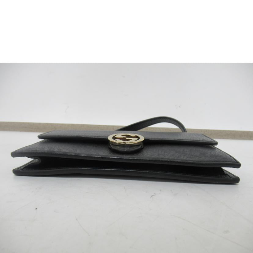 GUCCI/ チェーンウォレット/レザー/510314//206*/ABランク/63