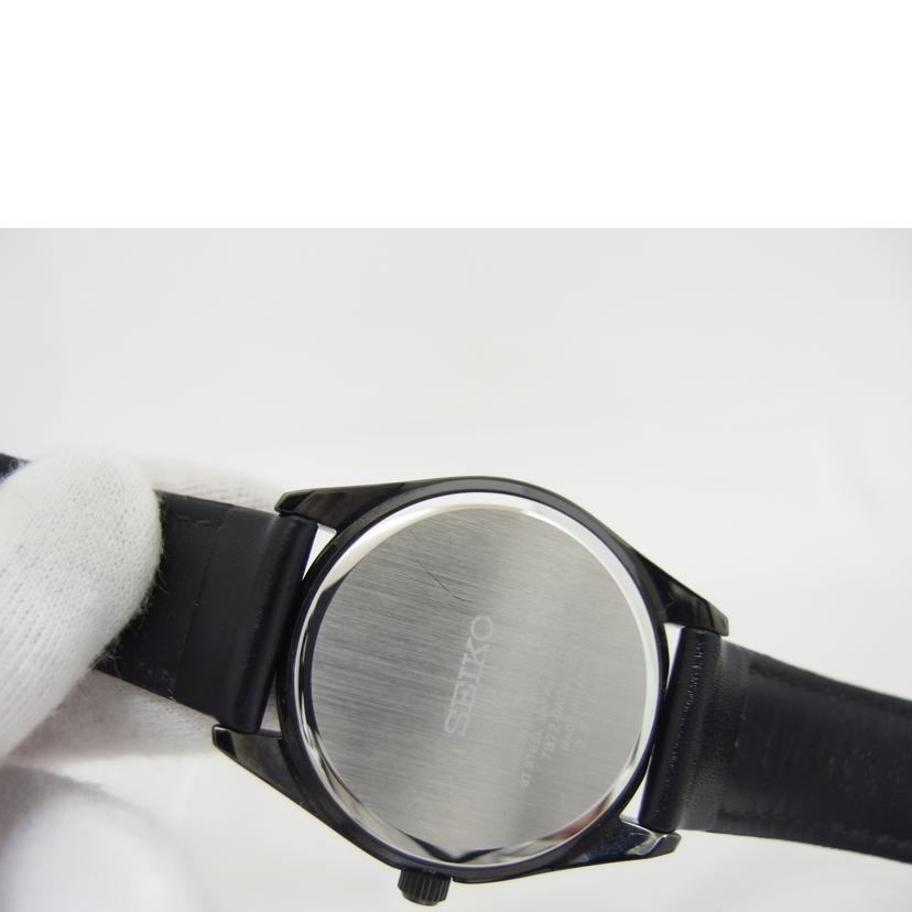SEIKO セイコー/セイコーセレクション/ブラック文字盤デイトウォッチ/ソーラー/7B72-0AC0//231***/ABランク/04