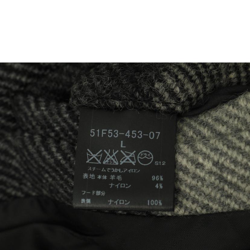 CREST BRIDGE BLACK LABEL クレストブリッジブラックレーベル/チェック柄ウールコート/51F53-453-07//Aランク/69