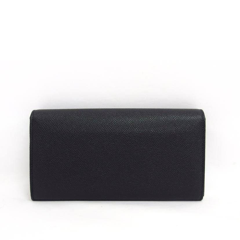 BVRGARI ブルガリ/ブルガリブルガリ/ロゴクリップ二つ折り長財布/ブラック/30414//ICチ***/Aランク/04