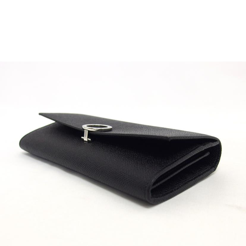 BVRGARI ブルガリ/ブルガリブルガリ/ロゴクリップ二つ折り長財布/ブラック/30414//ICチ***/Aランク/04