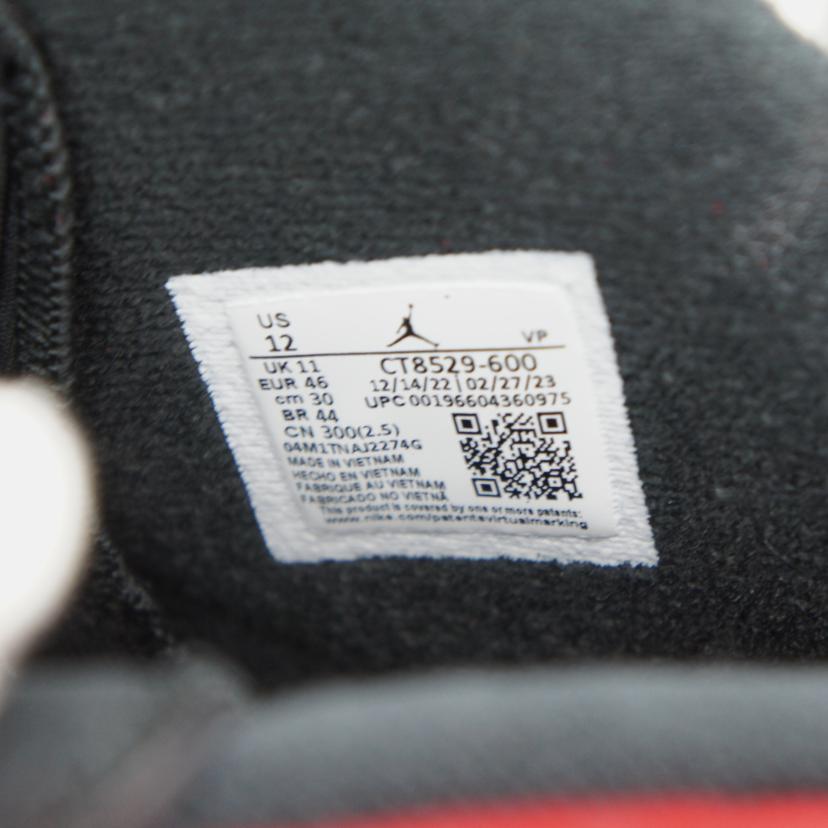 NIKE ナイキ/NIKE AIR JORDAN 6 RETRO/CT8529-600//ABランク/70