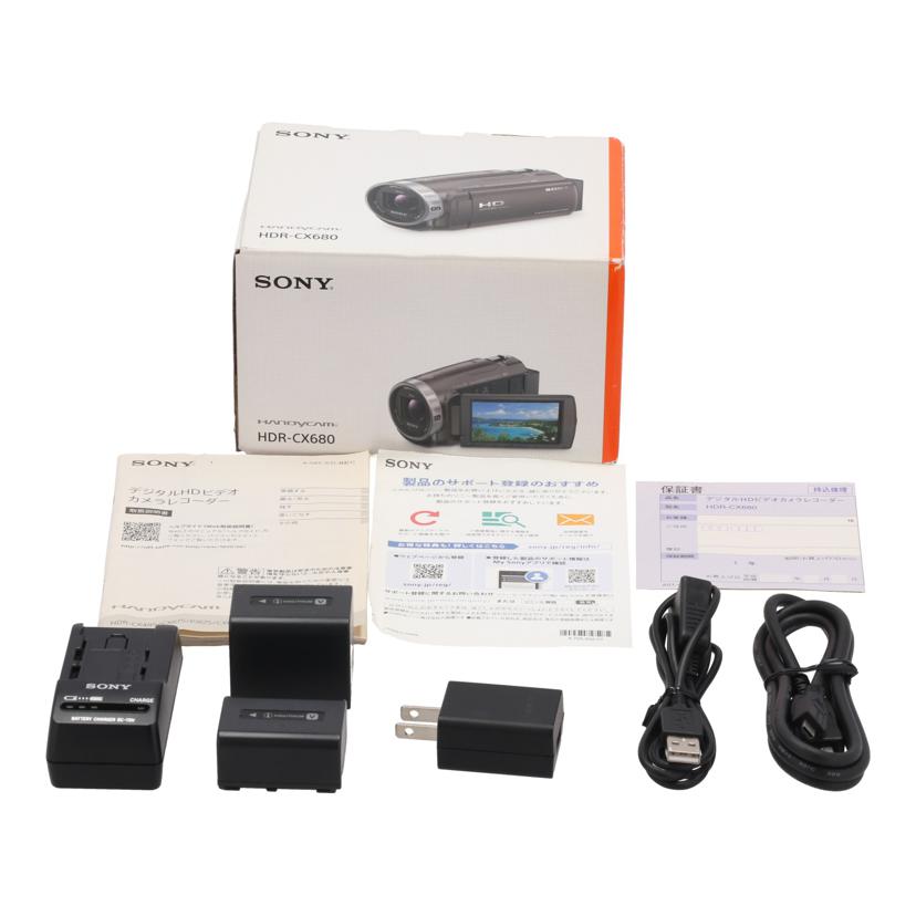 SONY ソニー/ビデオカメラ/HDR-CX680//4074946/BCランク/05