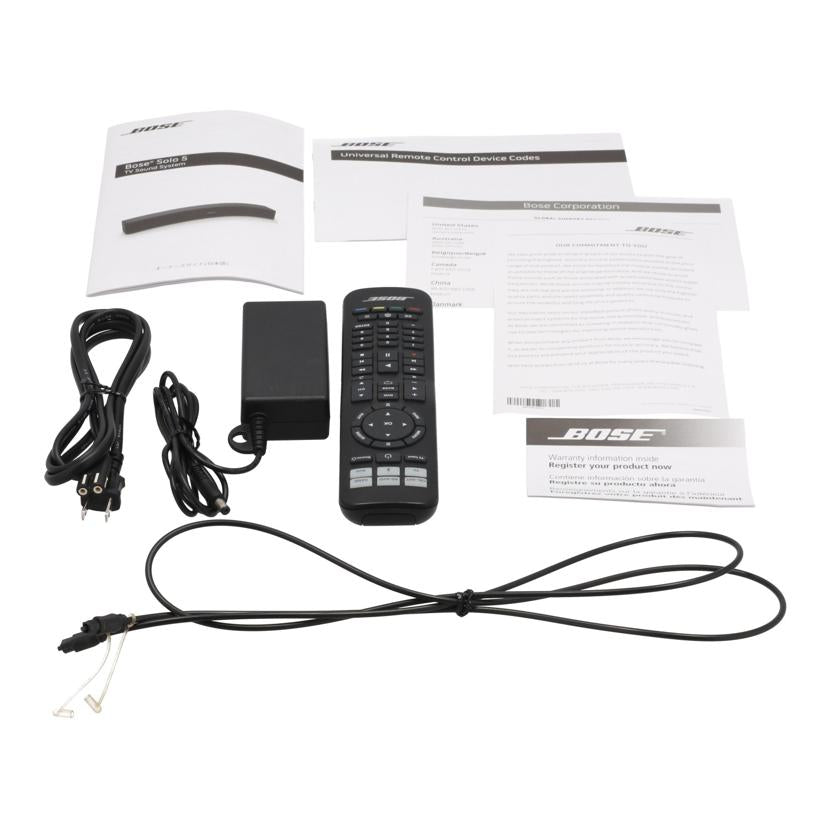 BOSE ボーズ /サウンドバー/Solo 5 TV sound system/732522-3110//070024Z70800927AE/Bランク/64