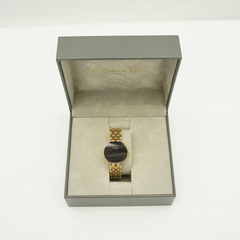 Christian Dior クリスチャンデイオール/バギラブラックダイアル/クオーツ/L46.154.3//542***/Bランク/94