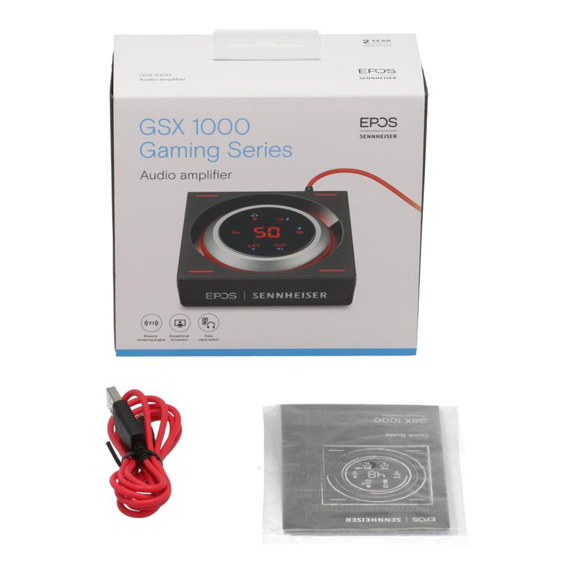 EPOS Sennheiser ゼンハイザー /PC用ゲーミングアンプ/GSX1000//0490016455/ABランク/77