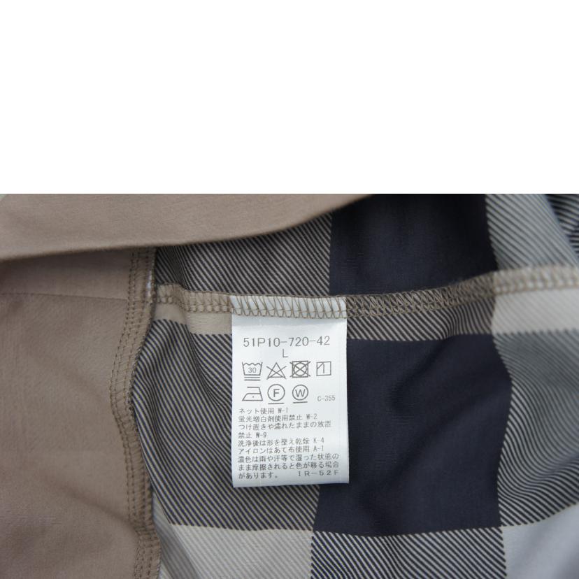 CRESTBRIDGE BLACKLABEL クレストブリッジブラックレーベル/ライトウェイトバックチェックパーカー/51P10-720-42//Aランク/09
