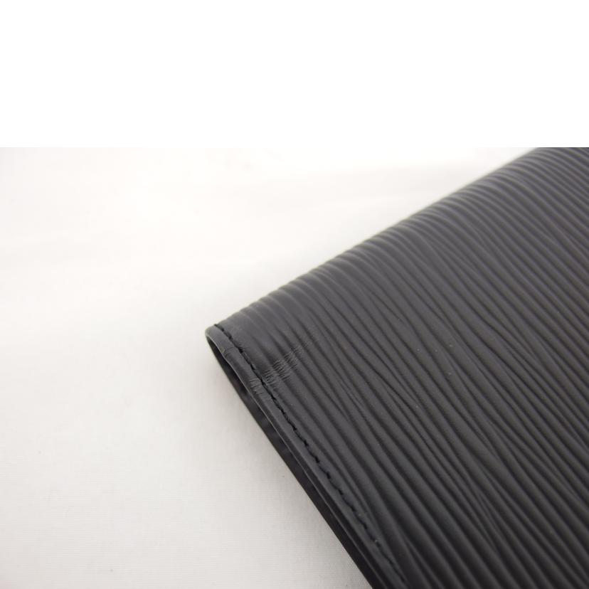 LV ルイ・ヴィトン/ポルトカルトクレディ/エピ/ノワール/M63212//CA0***/ABランク/04