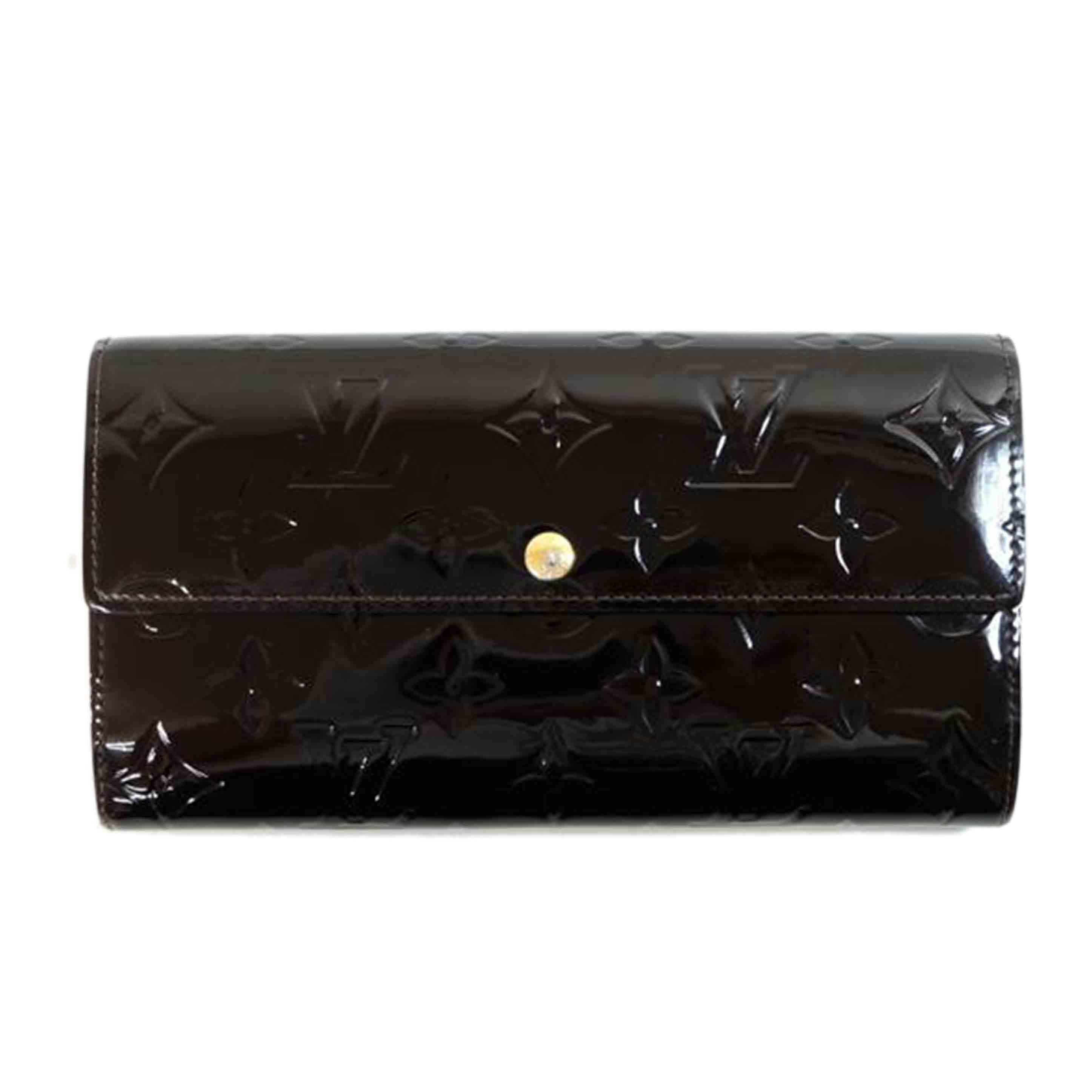 LV ルイヴィトン/ポルトフォイユ・サラ/ヴェルニ/アマラント/M93524//TN1***/Bランク/71