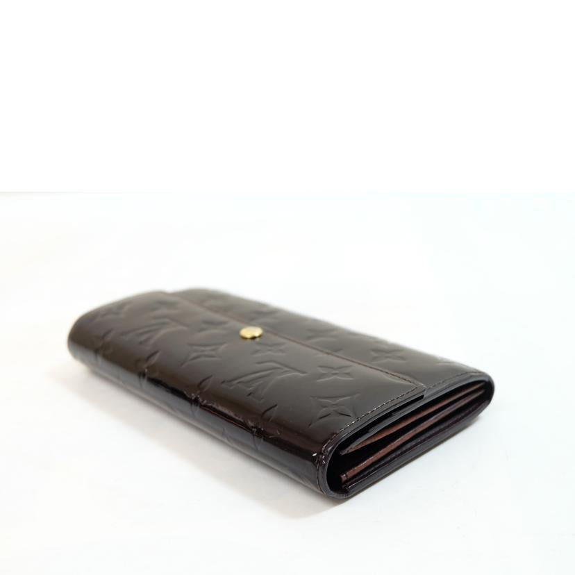 LV ルイヴィトン/ポルトフォイユ・サラ/ヴェルニ/アマラント/M93524//TN1***/Bランク/71