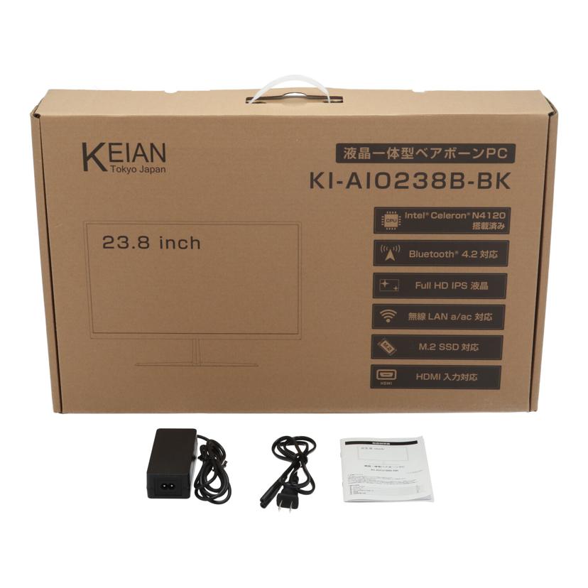 KEIAN ケイアン/ベアボーンPC/KI-AIO238B-BK//k201105000837/Bランク/67
