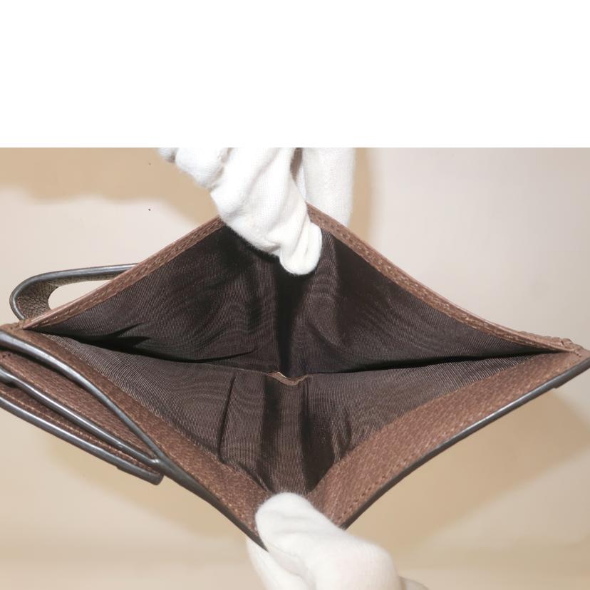 GUCCI グッチ/GG柄 二つ折り財布/523173//ABランク/65