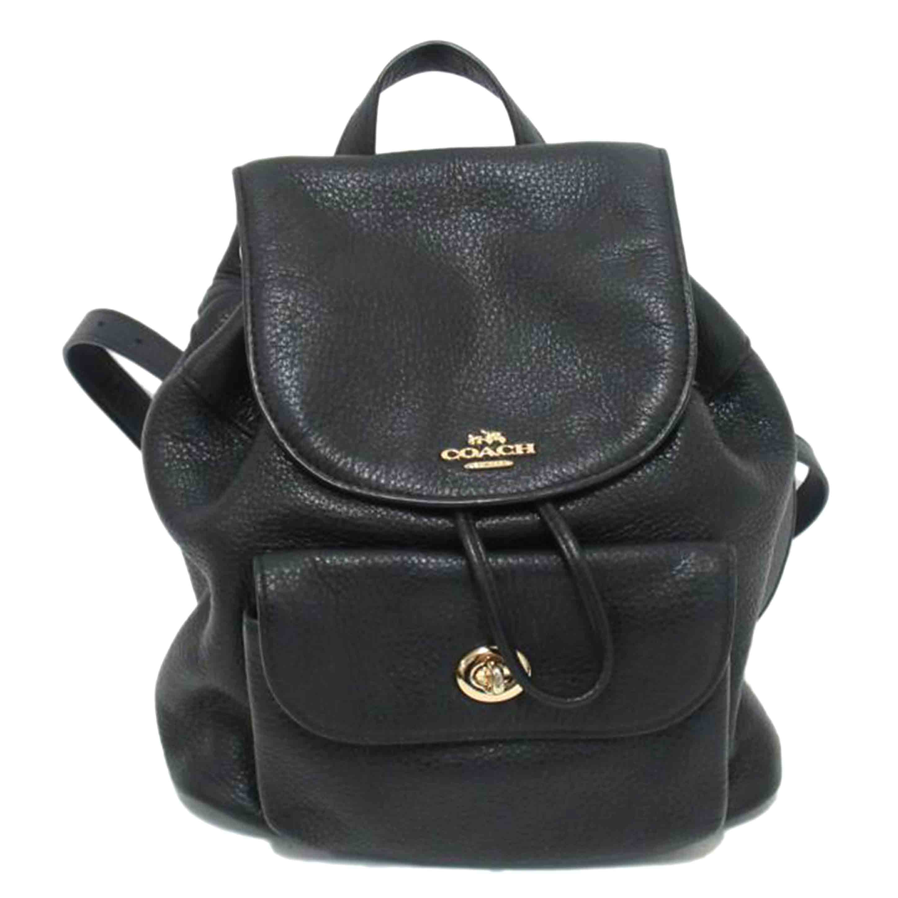 COACH/デイバッグ/レザー/F37621//A17**/ABランク/63