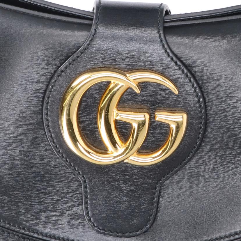 GUCCI グッチ/GGマーモントレザーショルダーバッグ/568857//001***/Aランク/91