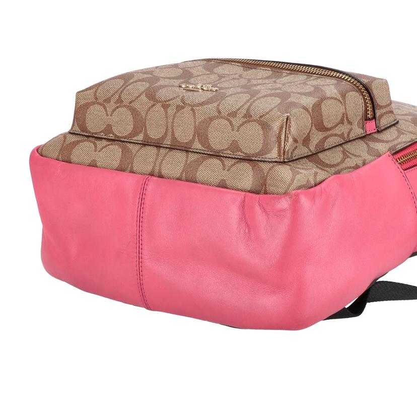 COACH コーチ/リュック/シグネチャー/ピンク/32200//L19**/ABランク/06