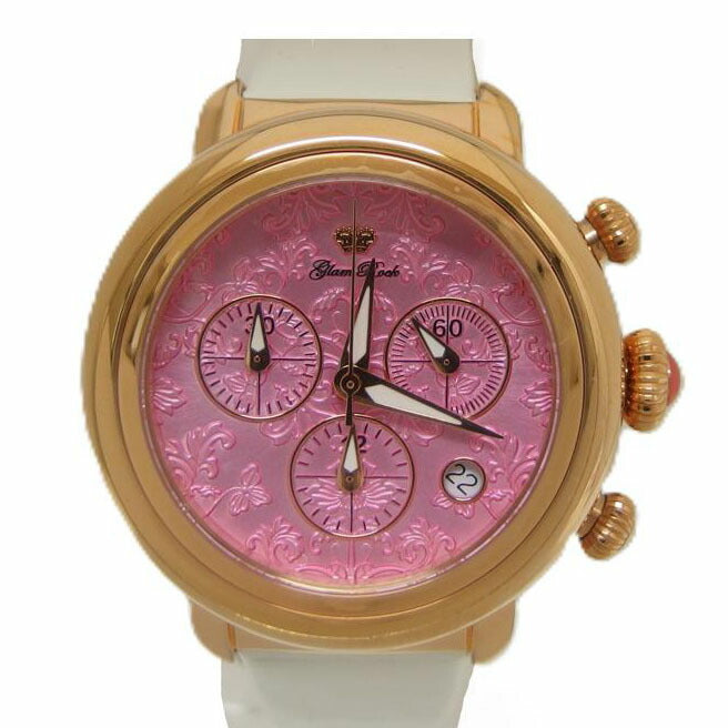 GLAM ROOK グラムロック/BALHARBOUR/クロノグラフデイト/クォーツ/GR77108//Aランク/04