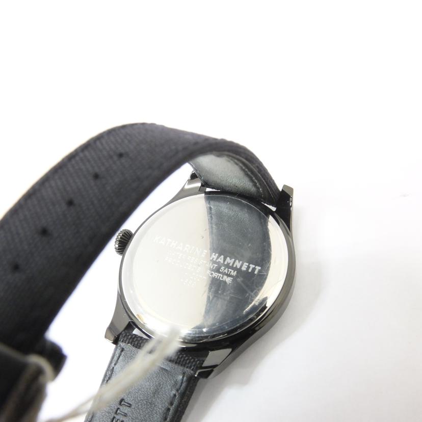 KATHARINE.H キャサリンハムネット/メンズクォーツ/ミリタリーブラックレッド/KH23D7-39//H88**/Bランク/88